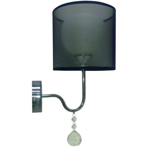 Applique Candellux BRAVA 21-26552 cromo con cristalli