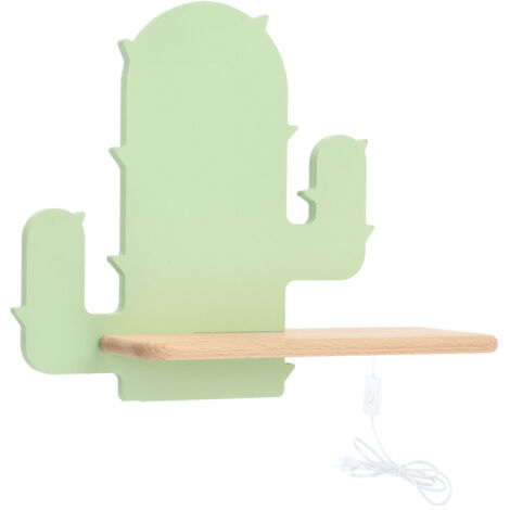 Applique Candellux Cactus verde legno LED 4W 4000K