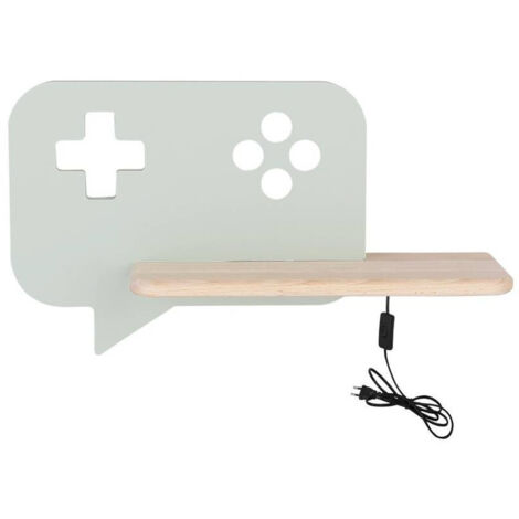 Applique Candellux Console LED 5W 4000K vert bois clair