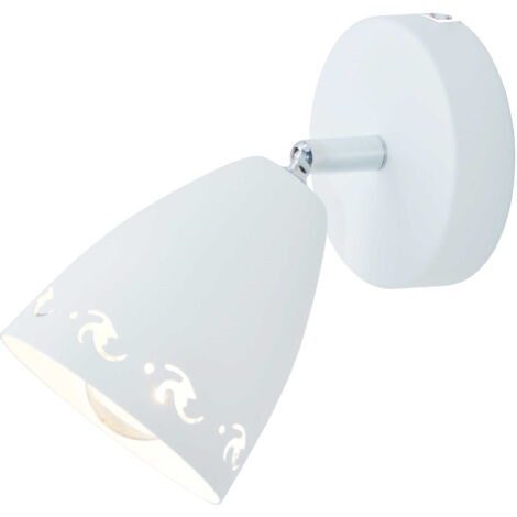 Applique Candellux Coty 91-67111 bianca metallo E14