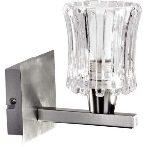 Applique Candellux Ibiza 1xE14 cristallo argento 15cm