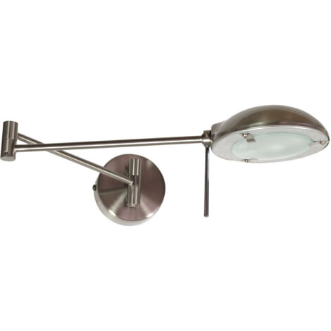 Applique Candellux Largo 21-20246 argento G9 1 luce