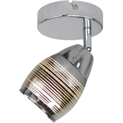 Applique Candellux Milton cromata 1xE14 orientabile