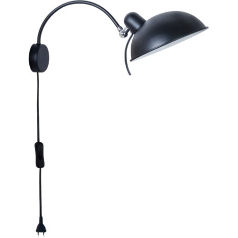 Applique Candellux Nora 21-53602 noire E14 orientable