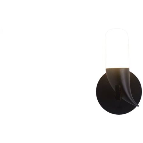 Applique Candellux Sakai LED 54W 3000K noir blanc métal