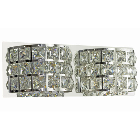 Applique Candellux Saturn 22-87235 cromo cristalli 2xG9