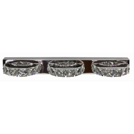 Applique Candellux Shipi LED 3x chromée cristal 50cm