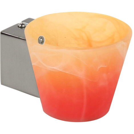 Applique Candellux Simonet vetro arancio G9 21-05017