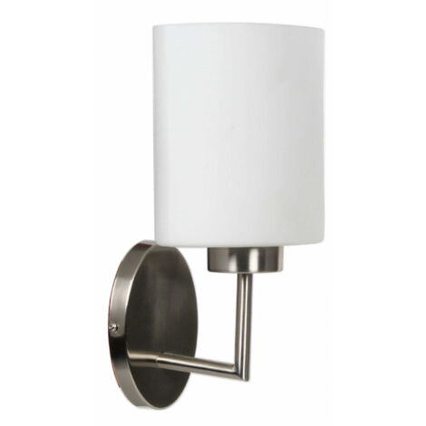 Applique Candellux Visola 1xE27 chromée blanche 29cm