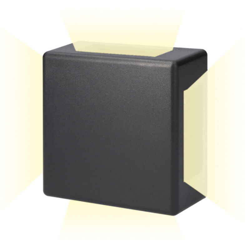 Applique carrée led EDM - 6W - 130 Lumens - 4000K - 32140