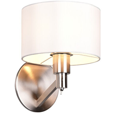Applique  Cassio 1x40W E27 Nickel Mat