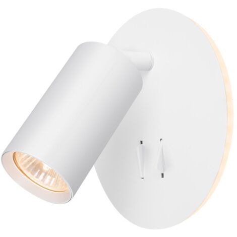 Applique chambre blanche LED 5W 2700K GU10 double Videx