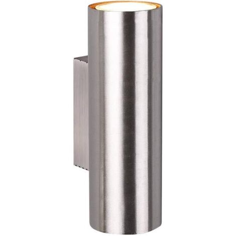 Applique Cilindro Nichel Doppia Emissione Luce Marley Trio Lighting