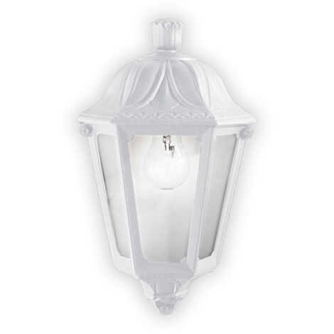 Applique Classica Dafne Materie Plastiche Bianco 1 Luce E27 Small