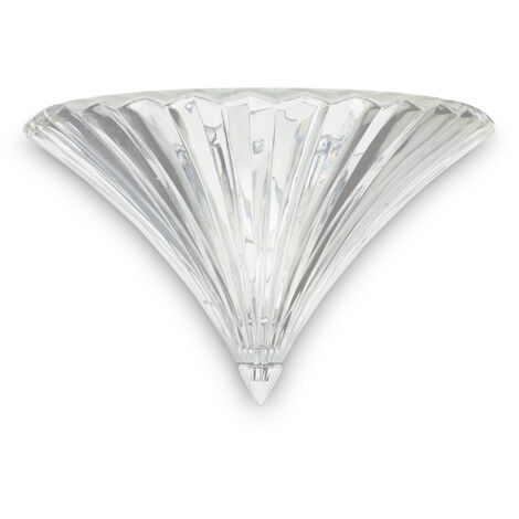 Applique Classica Santa Vetro Trasparente 1 Luce E14 Big