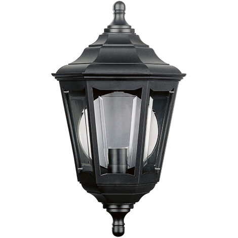 Applique classique CLIC-CLAC 6 Apply Medium IP44 E27 42W Noir