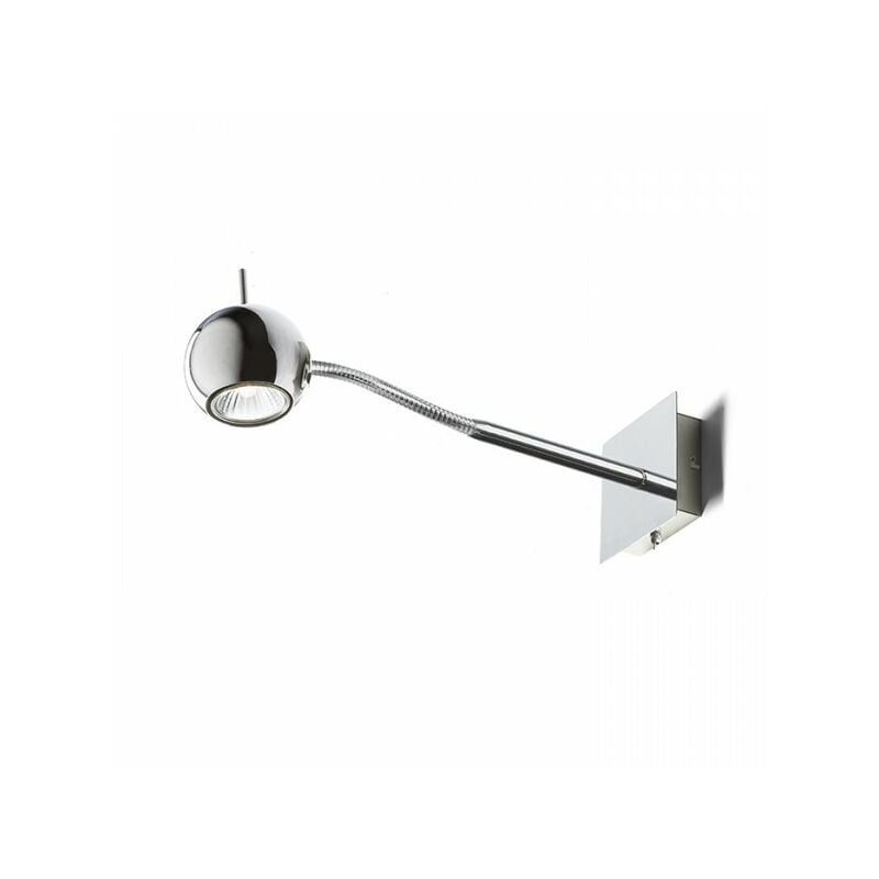 Applique col de cygne chrome glossy 230V led GU10 8W