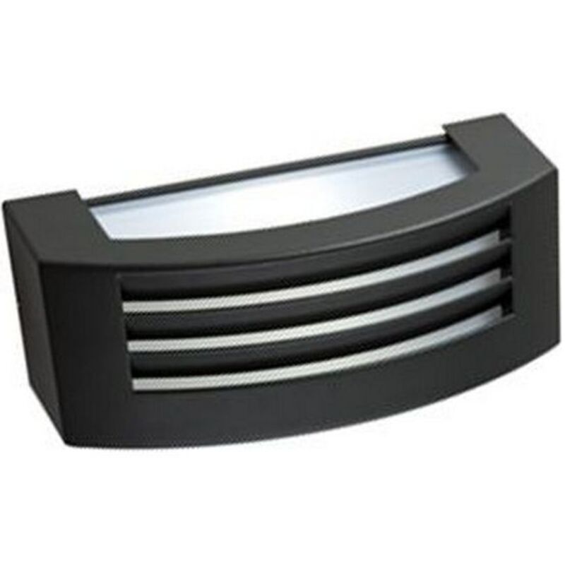 Lampada da parete applique griglia illuminazione esterno grigio 492/16 - Sovil