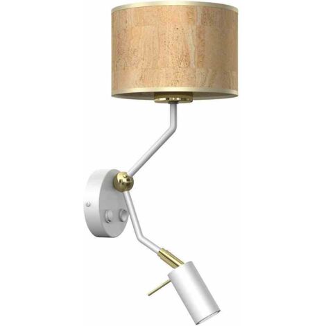 Applique con lampada da lettura CORK MLP7516 Milagro
