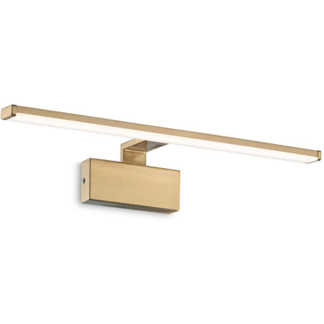 Applique Contemporanea Alma Metallo Ottone Led 12,5W 3000K Luce Calda