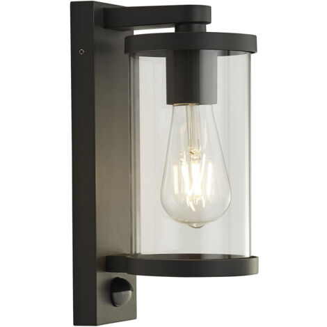 Applique Contemporanea Bakerloo Alluminio Grigio 1 Luce E27