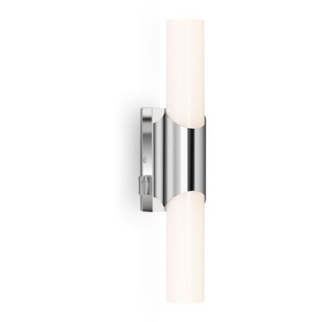 Applique Contemporanea Klak Plastica Cromo Led Integrato 11W 4000K