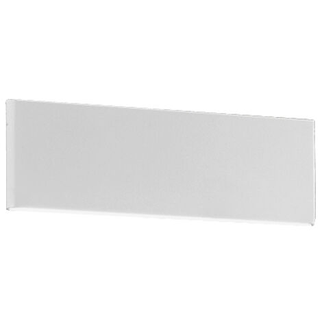 Applique Contemporanea Plank Metallo Bianco Acrilico Led 12W 4000K