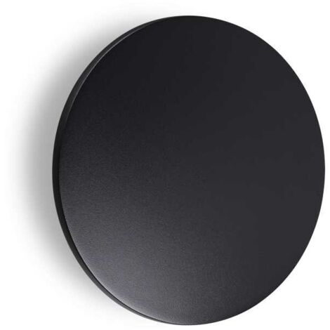 Applique Contemporanea Punto Alluminio Nero Led 16W 3000K Ip54