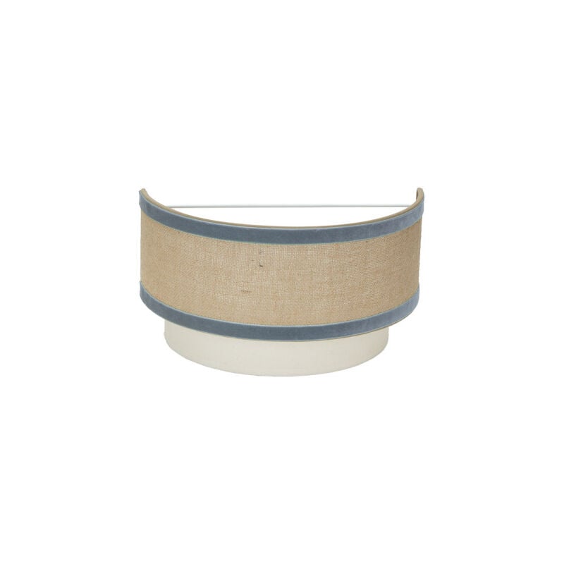 Applique cornalina 1xe27 beige/bleu 30d