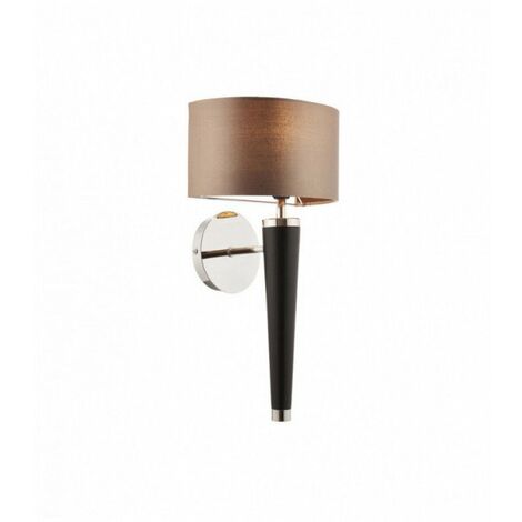 Applique Corvina, avec abat-jour - Beige
