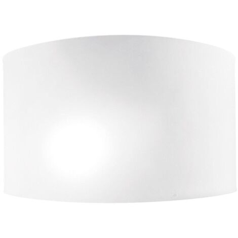 Applique Curtis Rossini Group Lampada da Parete 16cm in Vetro Bianco Satinato e Struttura in Metallo Attacco E27 IP20 - A.3342-15