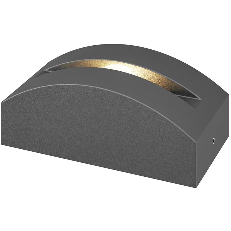 Led 'Marka' in Grigio da Alluminio - Lucande