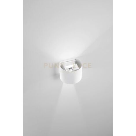 APPLIQUE DA ESTERNO 10W 720LM 3000K IP65 BIANCO CILY 12CM H.10CM