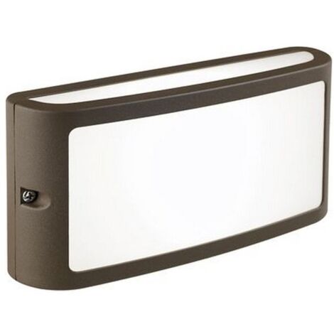 Applique da Esterno a LED 10W 4000K Sovil Marrone