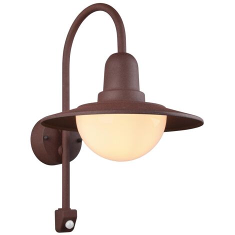 Applique da Esterno a Led in Alluminio Ruggine