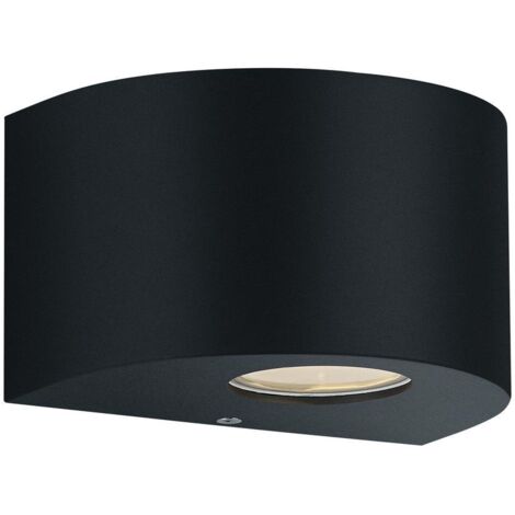 Applique da Esterno a LED in Plastica Nero Opaco