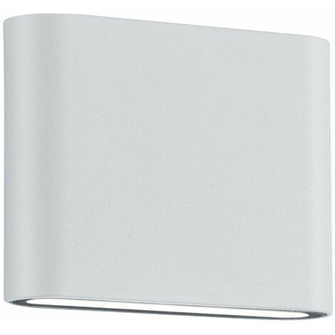 Applique da Esterno a LED in Pressofusione di alluminio Bianco Opaco