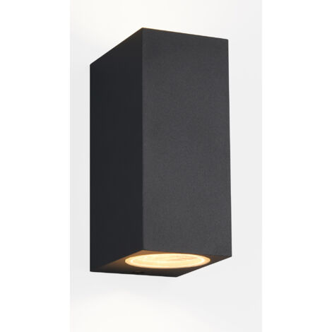 Applique da Esterno Attacco GU10 in Alluminio Antracite
