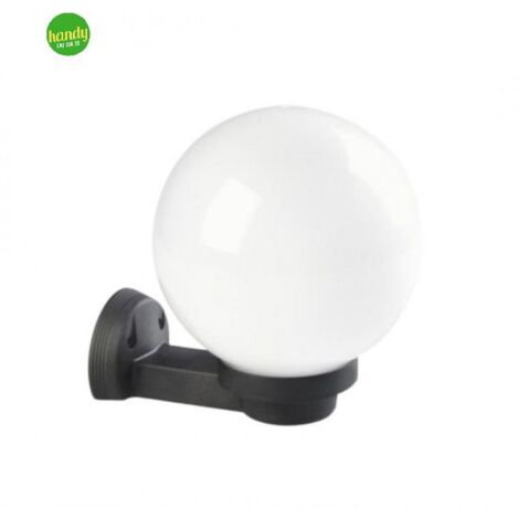 Applique da esterno Beca verso l'alto Green Light maia ip44 e27 opale