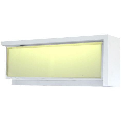 Applique da Esterno Bianca Lampada LED CCT per Parete Impermeabile IP65 24W in Plastica
