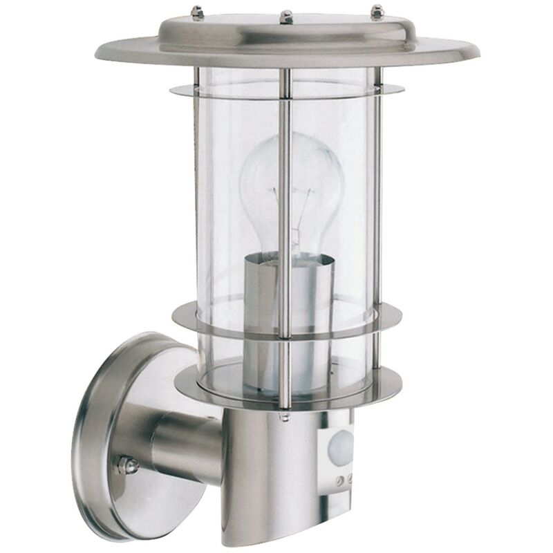 Applique Contemporanea Edgeware Acciaio Cromo 1 Luce E27