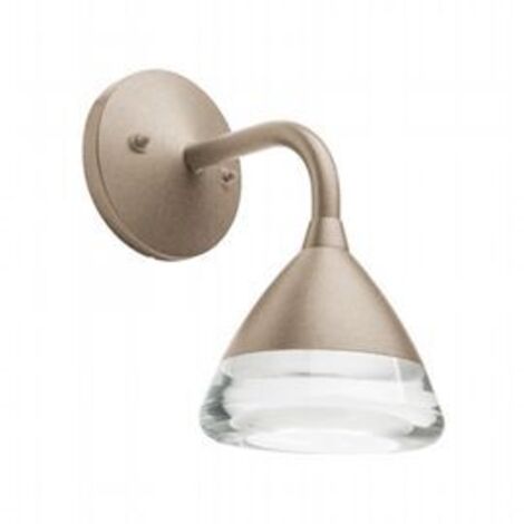 Applique Da Esterno Graal Alluminio E Termoplastica Tortora Led 20W 4000K
