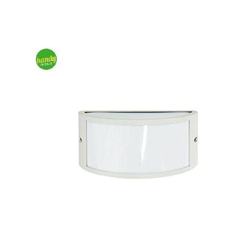 Applique da esterno greeenlight enio ip44 e27 bianca