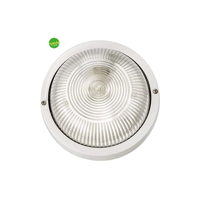 Image of Green Light - Applique - plafoniera da esterno tonda greenlight efesto ip44 e27 bianca