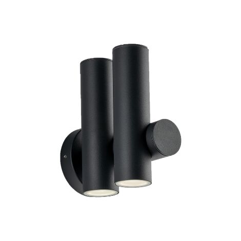 "Applique da esterno LED REVERSE in alluminio antracite 4000K (Luce naturale)"