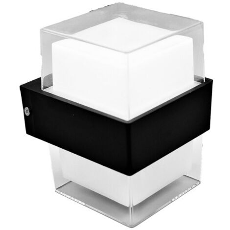 Applique da esterno LED “Toucan” (8W 3000K 500lm) IP44 13,3x9,5x10,5cm colore nero