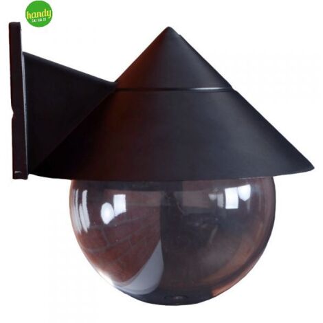 Applique da esterno verso il basso Green Light eris ip44 e27 nera