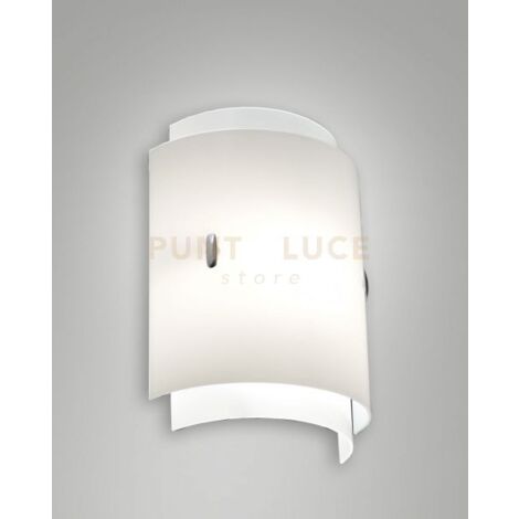 APPLIQUE DA INTERNI  LAILA BIANCO IN VETRO