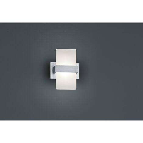 Applique da Interno a LED in Alluminio Alluminio Spazzolato