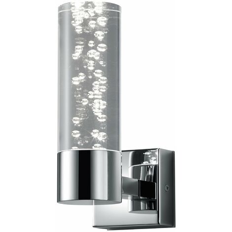 Applique da Interno a LED in Metallo Cromo